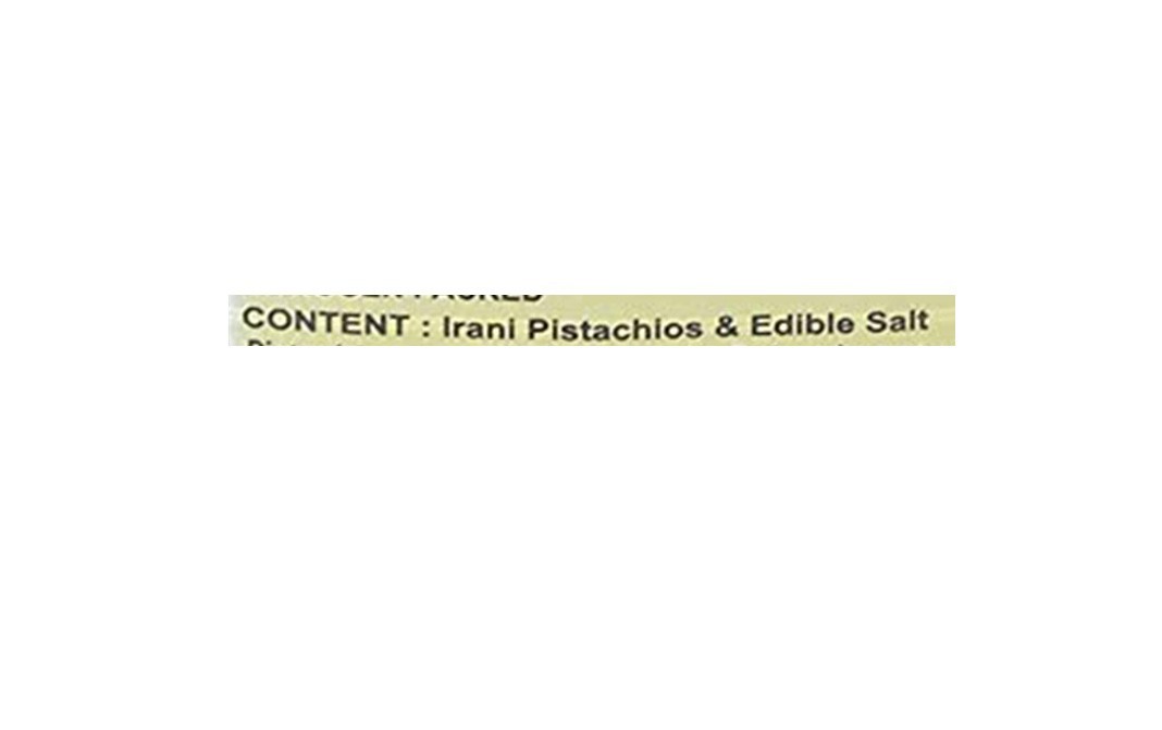 D'nature Fresh Roasted & Salted Pistachios    Pack  250 grams
